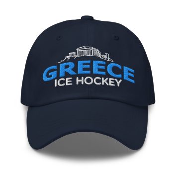 Greece Ice Hockey | Dad's hat - Navy