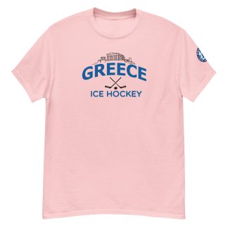Greece Ice Hockey - t-shirt - Light Pink