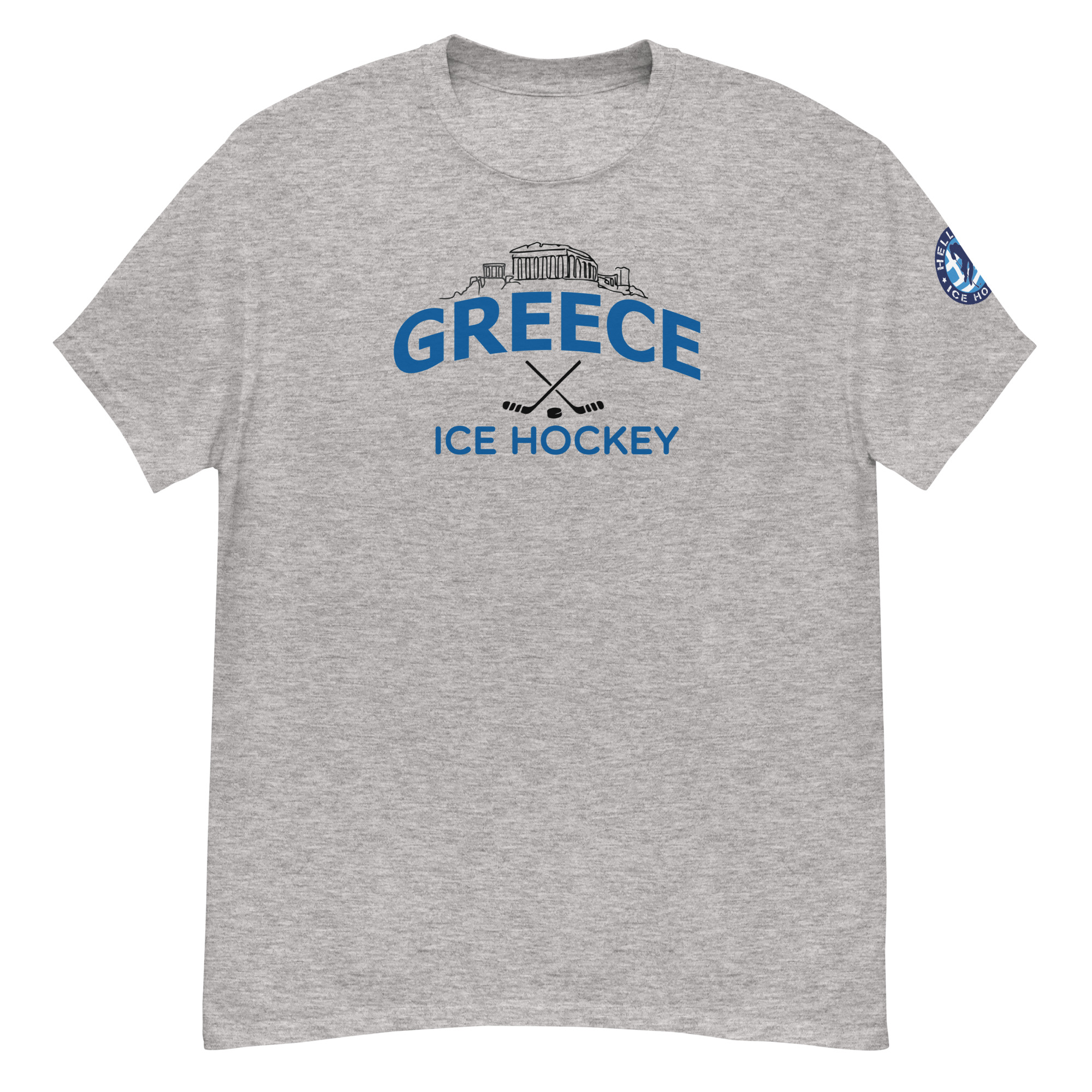 Greece Ice Hockey - t-shirt - Sport Grey