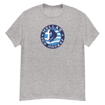 Greece Ice Hockey - t-shirt - Sport Grey