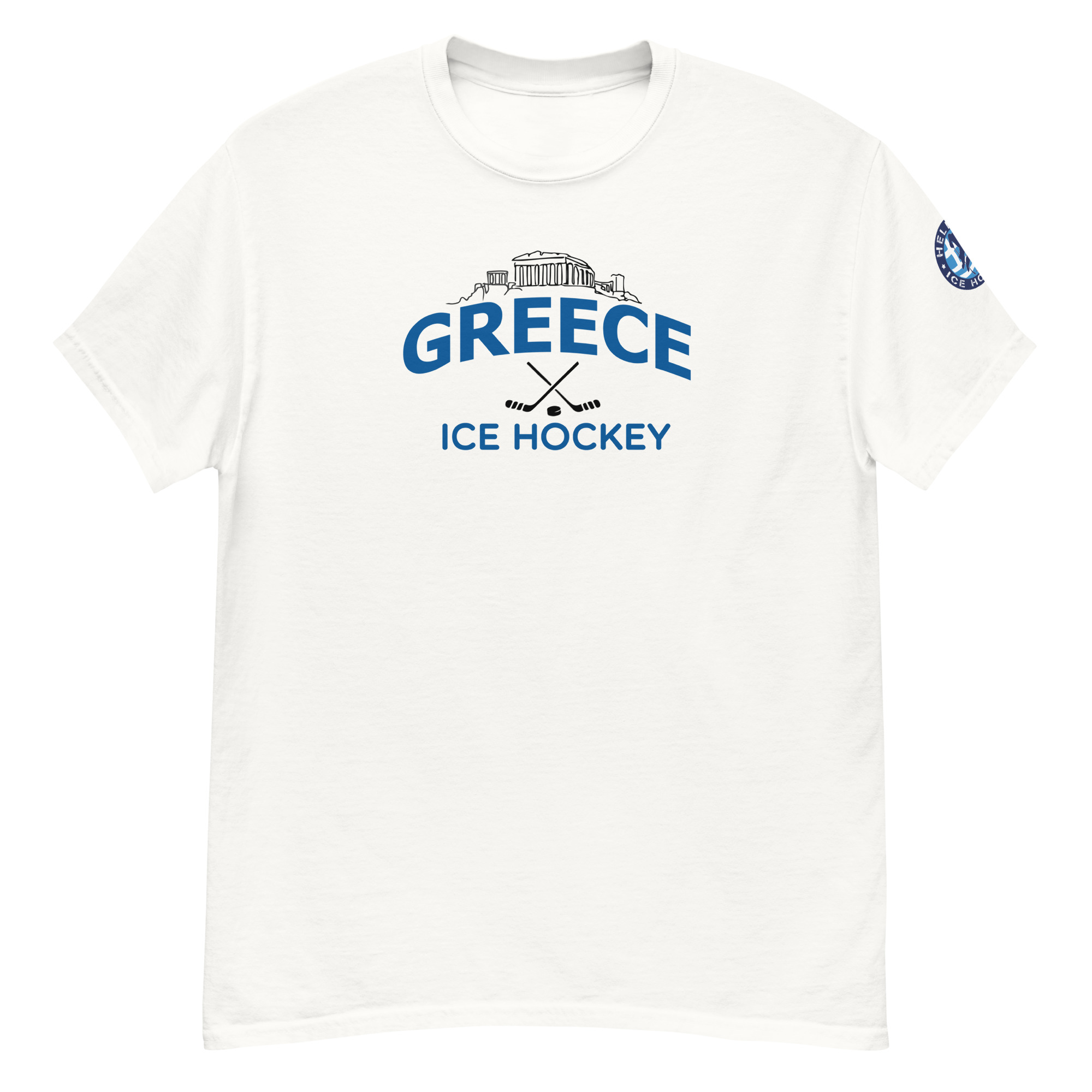 Greece Ice Hockey - t-shirt - White
