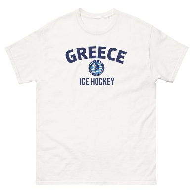 Greece Ice Hockey - White & Ash