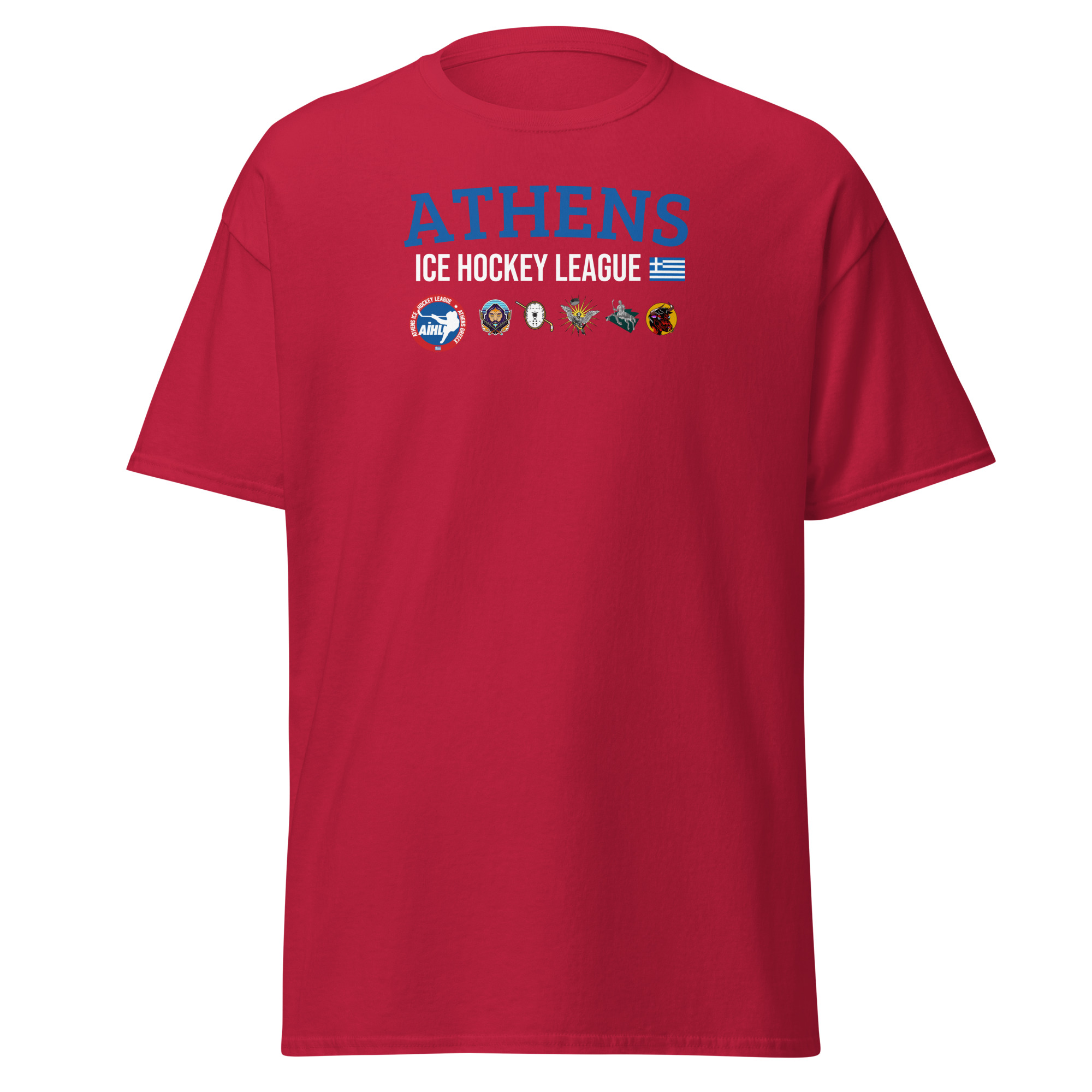 Athens Ice Hockey League - Unisex classic tee - Image 3