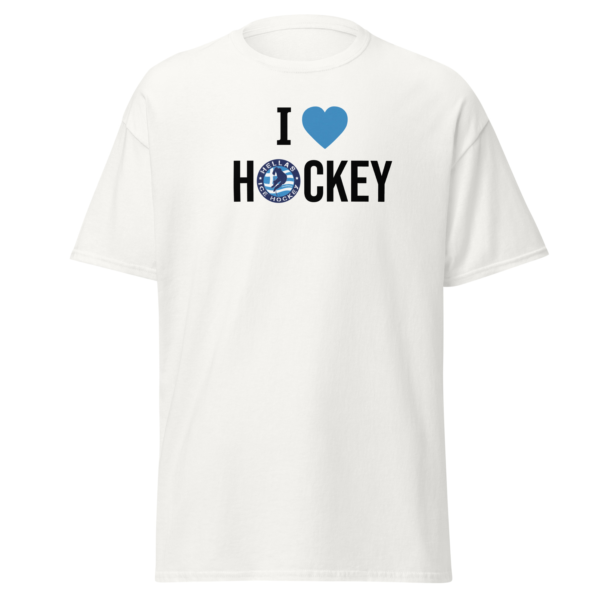 I LOVE HOCKEY - Unisex classic tee - Image 4