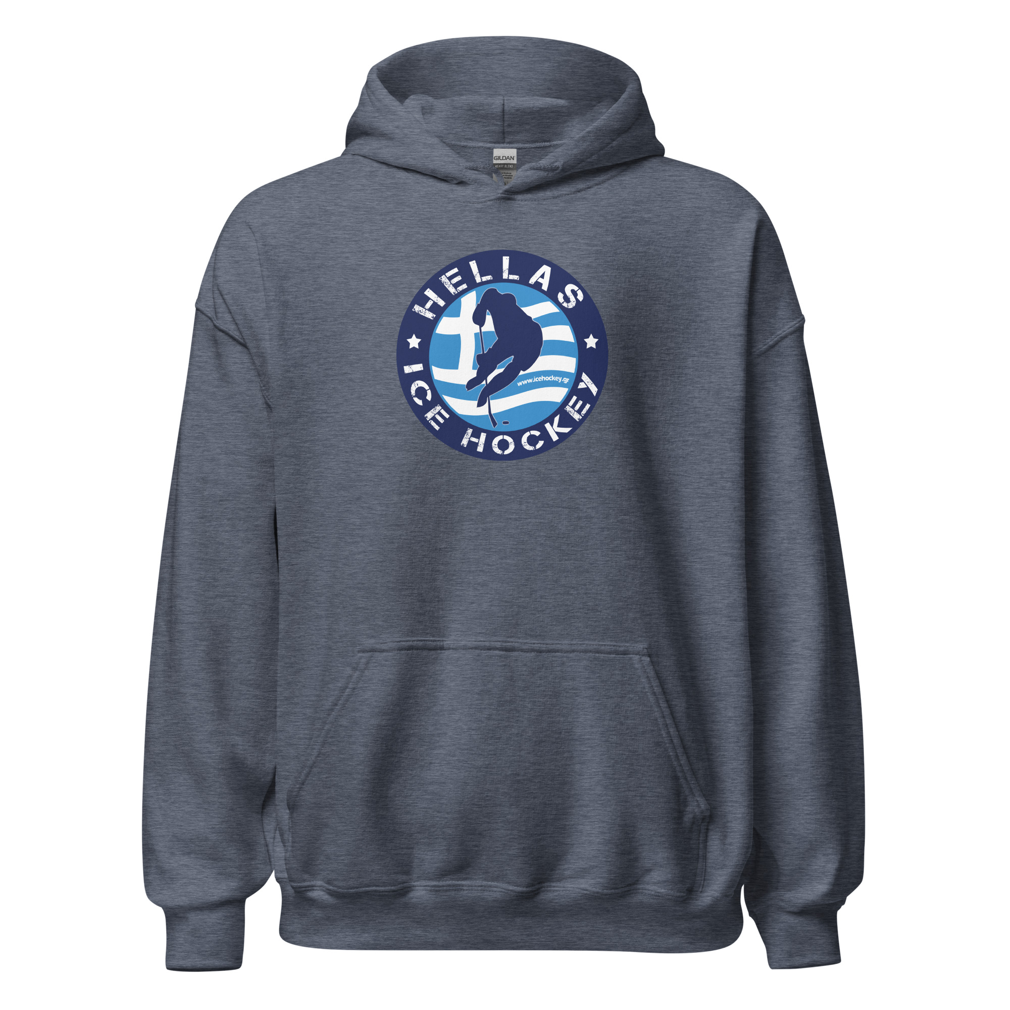 Hellas Ice Hockey Unisex Hoodie - Image 3