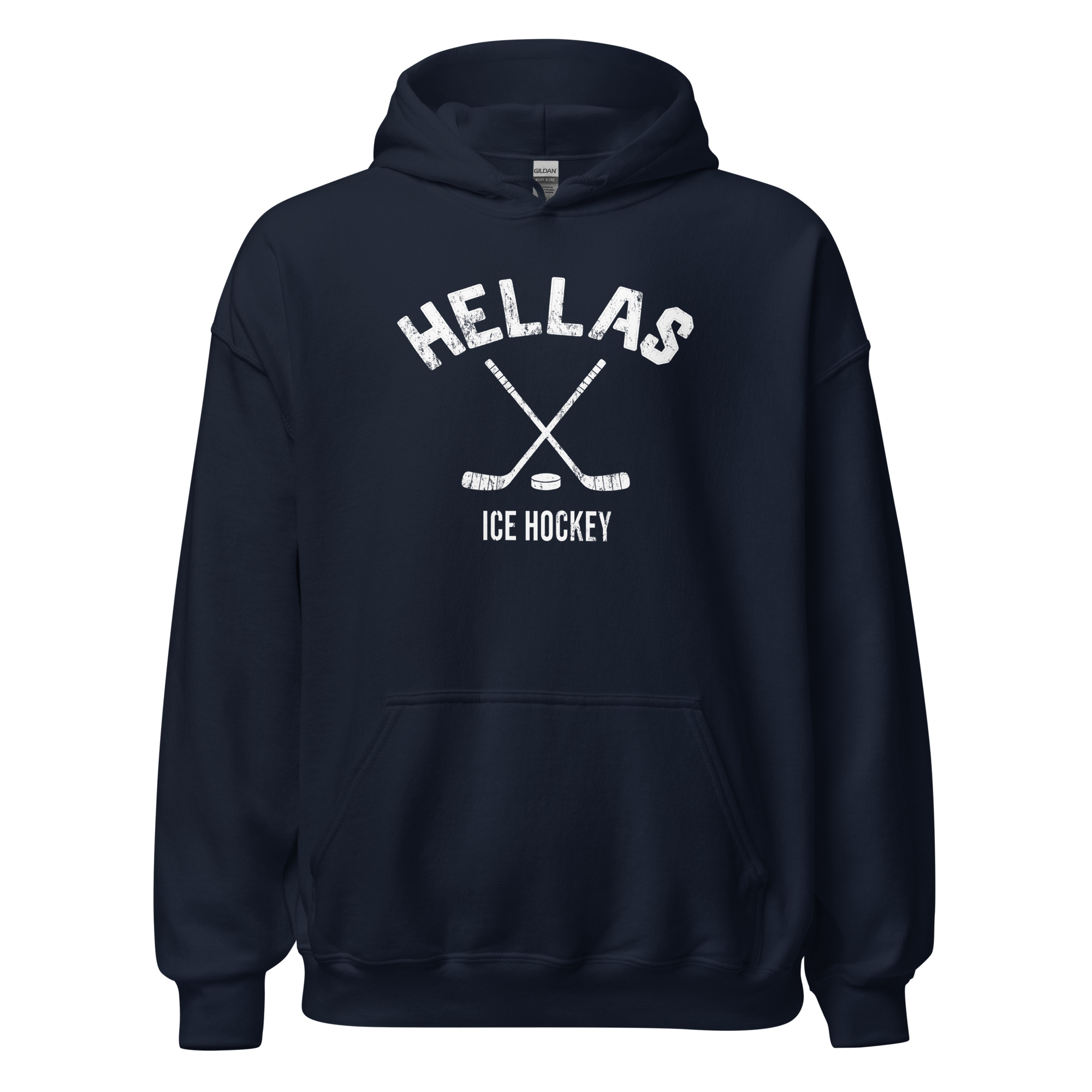 Hellas Ice Hockey - Unisex Hoodie - Image 2