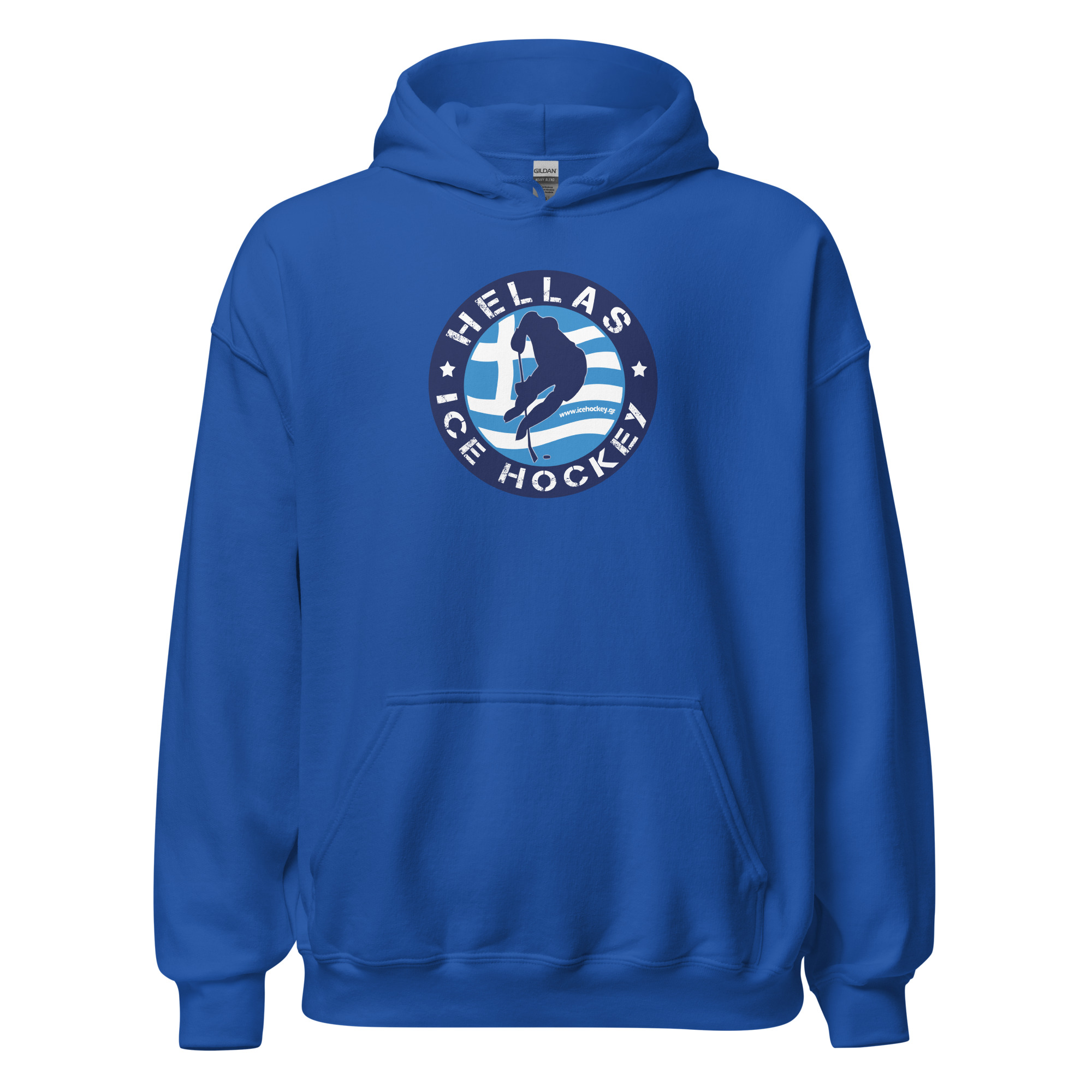 Hellas Ice Hockey Unisex Hoodie - Image 2